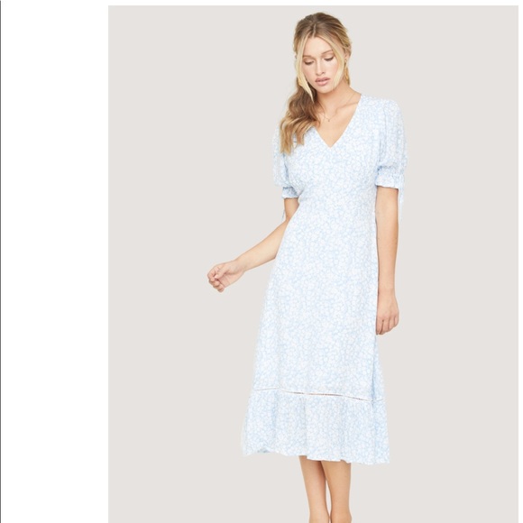 Lost + Wander Midi Dress - NWT - Picture 3 of 5